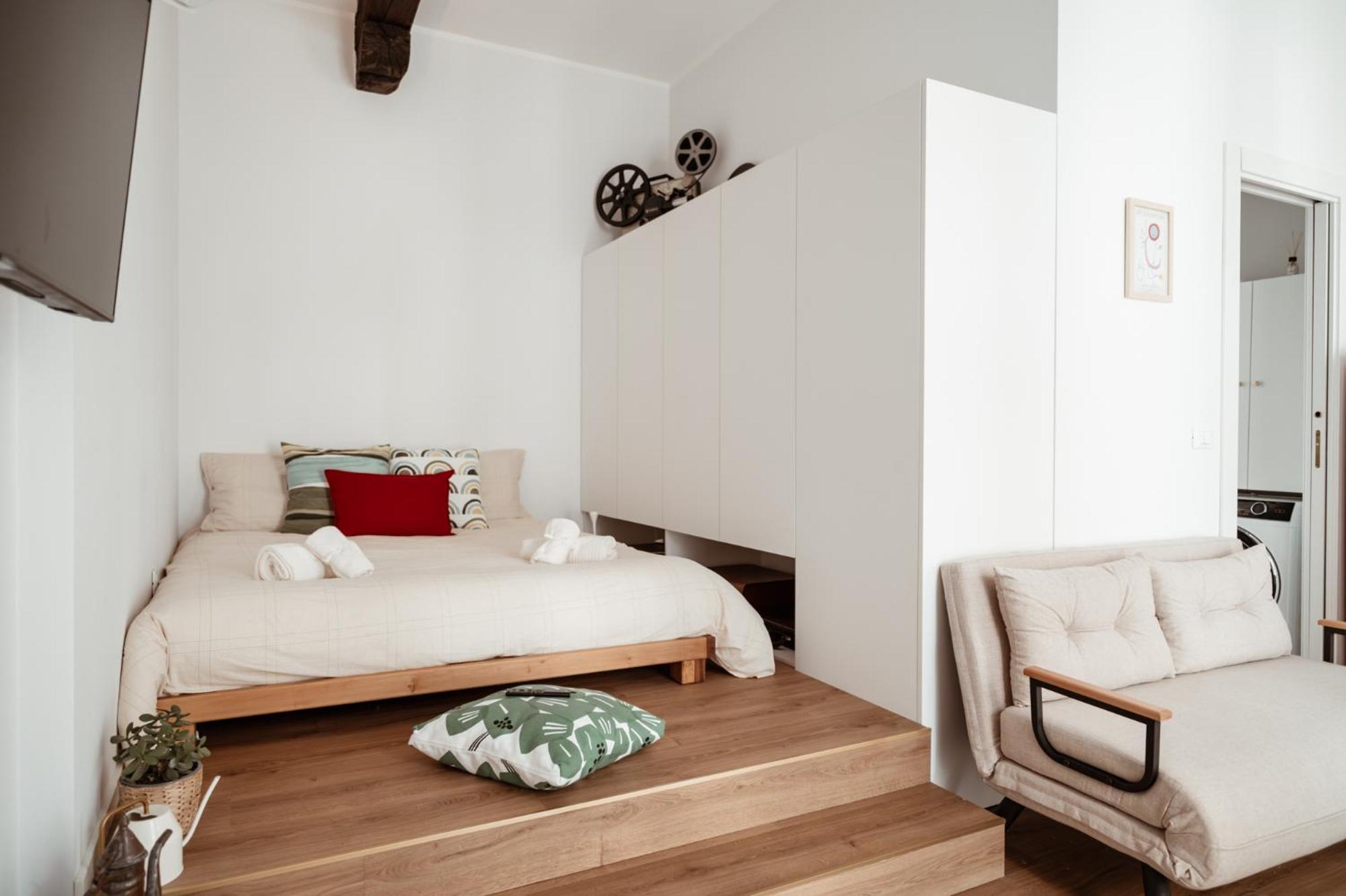 Mercanti Modern Flat - Balcony - Torino Centro Exteriör bild